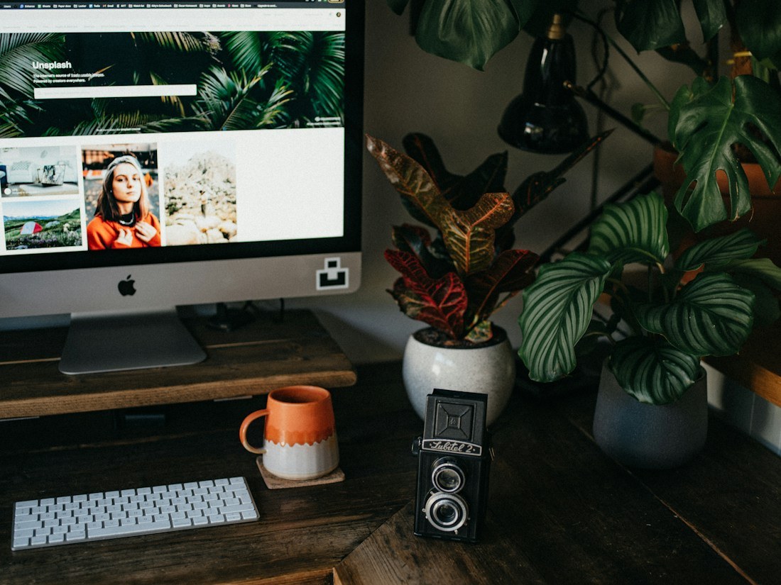 Spațiu de lucru pentru idei și articole de blog
